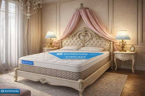 Mattress Virgam Visco Gel - 200x200 cm