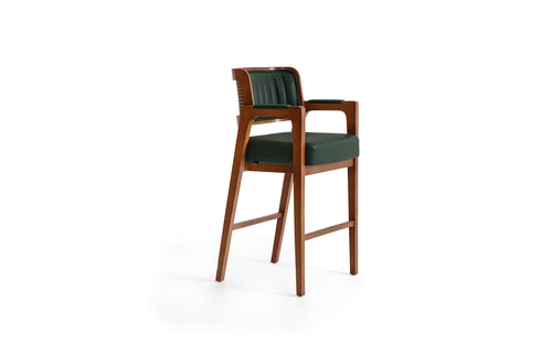 Como Wicker Bar Chair