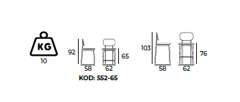 Lilith Bar Chair