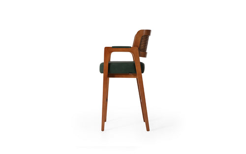 Como Wicker Bar Chair