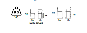 Brandy Bar Chair