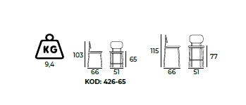 Mobi Bar Chair
