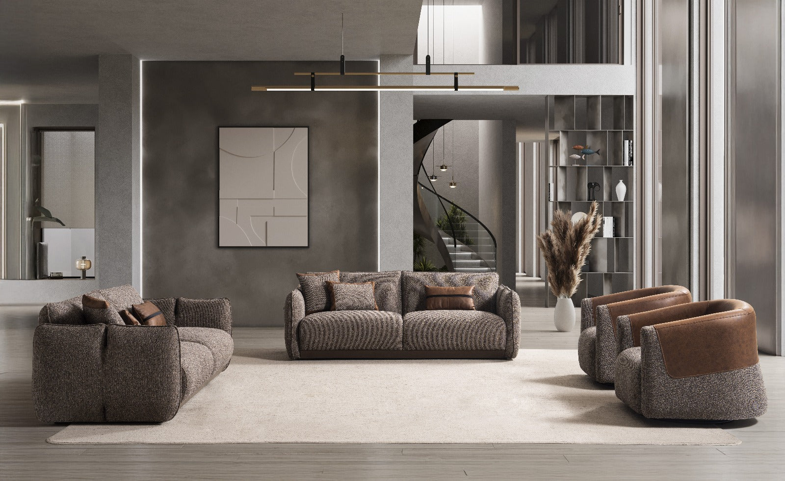 Afro Sofa Set