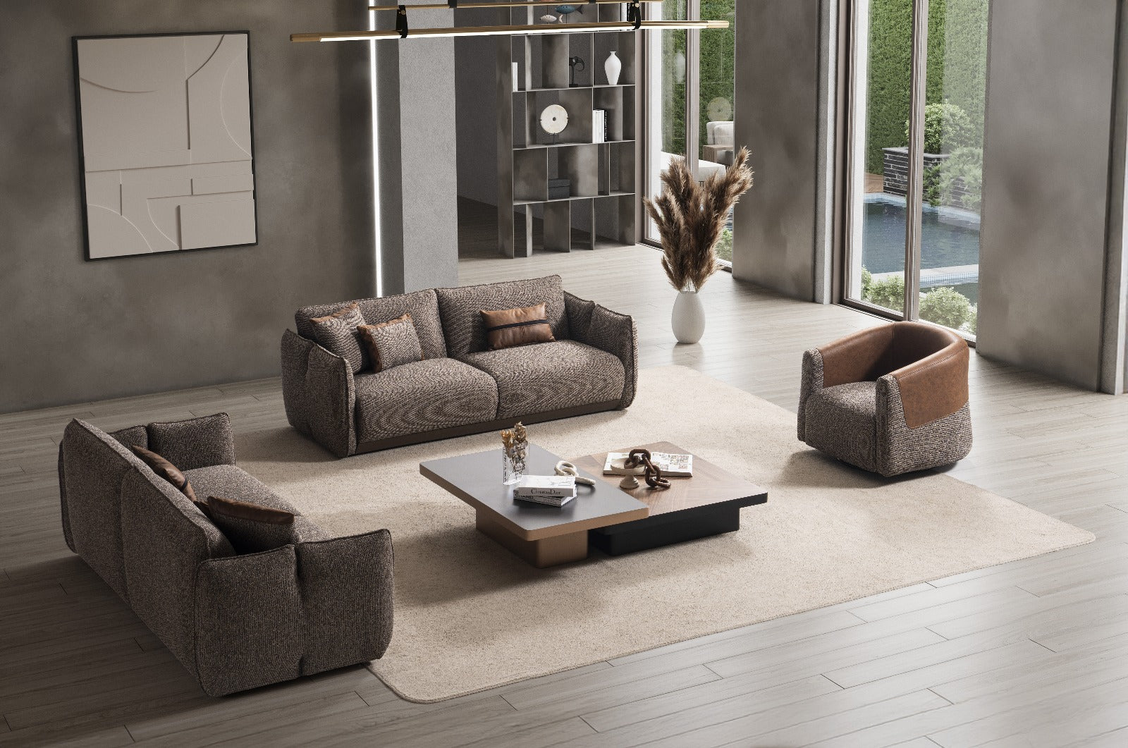 Afro Sofa Set